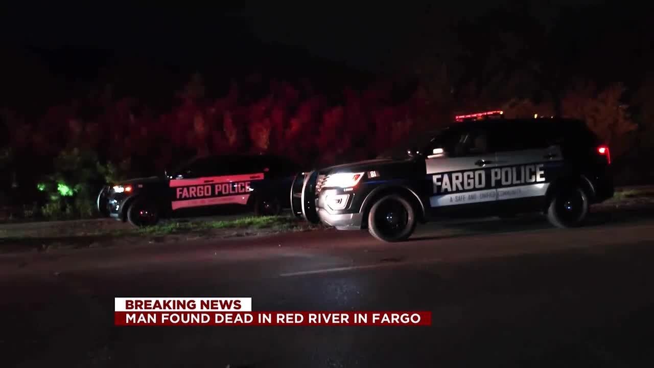 Man found dead in Red River in Fargo - YouTube
