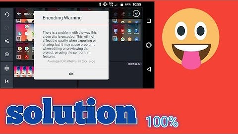 How To Solve Encoding Warning Problem  in Kinemaster ||| Fahad Technical...