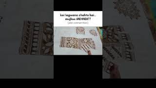 tell mehh. #art #subscribe #shorts #trending #mehndi #artist