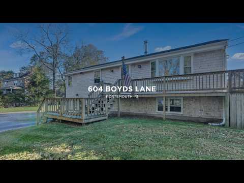 604 Boyds Lane, Portsmouth, RI home video tour
