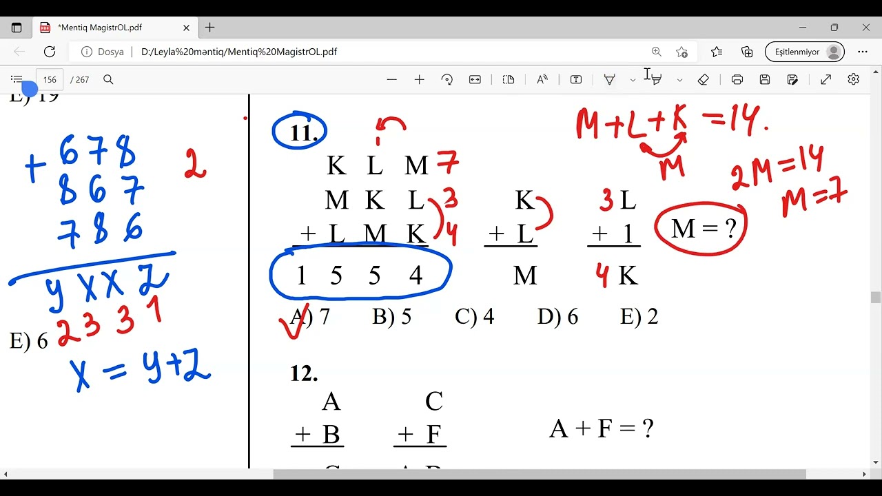 Hesab əməlləri , Şifrəli əməllər - QIZIL KİMİ QAYDALAR