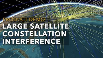 Product Demo: Large Satellite Constellation Interference