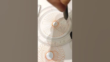 How many rotations did the  pen make in total? ??? #spirograph #satisfying #shorts #ytshorts