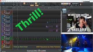 Band-Maid / Thrill - The MIDI Sequence