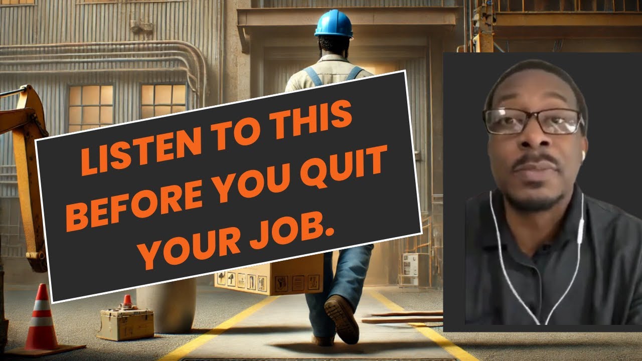 Listen To This Before You Quit Your Job - YouTube
