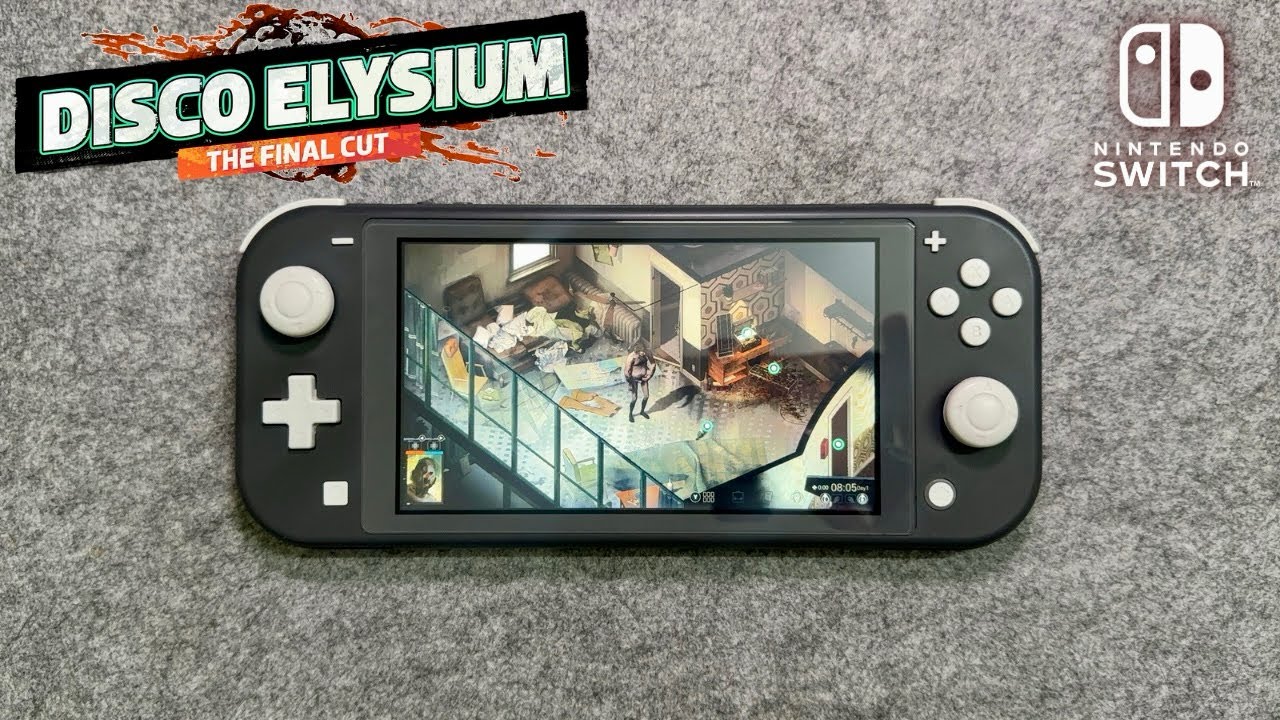 Disco Elysium The Final Cut Gameplay on Nintendo Switch