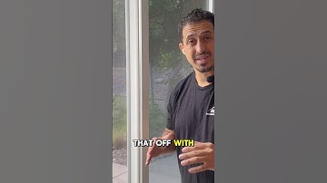 How To Remove Window Film from Sliding Glass Doors Using Adhesive Remover!