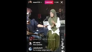 Reza Live IG Nyanyi Lagu Sandiwara Cinta Bikin Terkagum Kagum