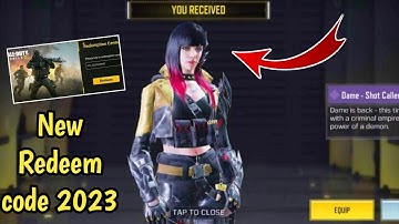 Working Redeem code codm 2023 | cod mobile Redeem code | Call of duty mobile Redeem code 2023 Garena