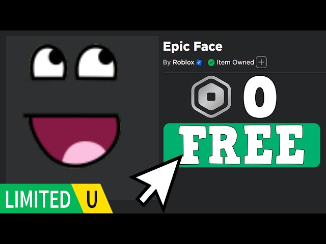 Epic Face's Code & Price - RblxTrade