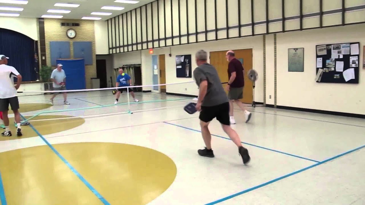 Pickleball at the Downtown Wichita Senior Center YouTube