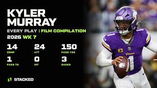 Kyler Murray: Every Dropback of 2026 Week 7 | Full Film Compilation
