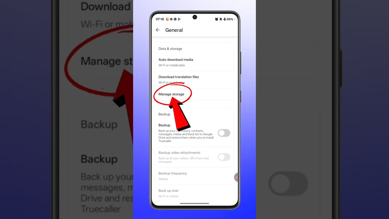 Truecaller App Storage Clear Trick 😱 Phone Fast