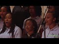 The Spelman College Glee Club performs 'Lift Every Voice and Sing'