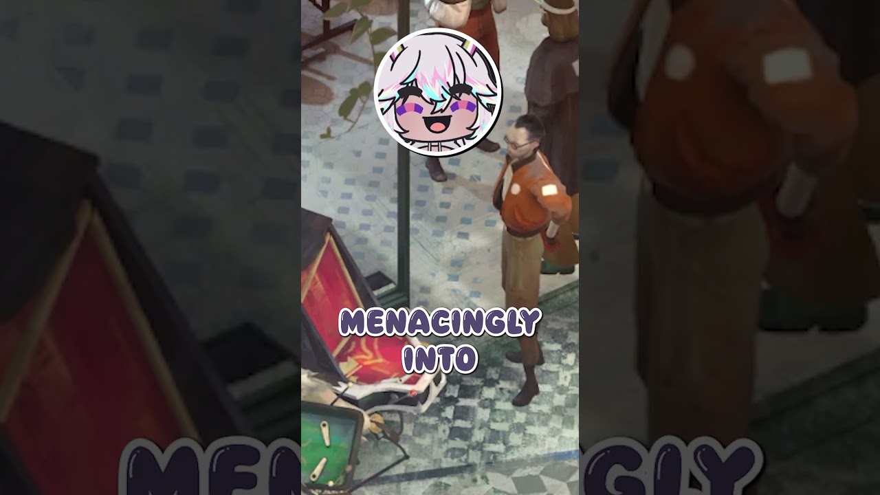 Kim "Dissociation" Kitsuragi #vtuber #envtuber #vtuberclips #twitch #discoelysium