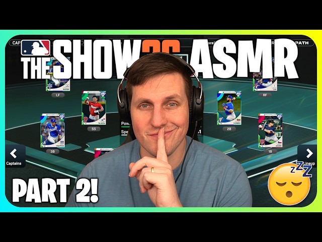 (ASMR) MLB The Show '26 Diamond Dynasty Team Update Part 2! (Controller Sounds)