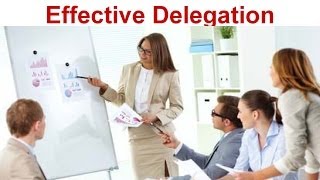 Leadership Team Development Minute - DELEGATION