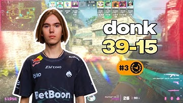 💀 DONK 39-15 POV: FACEIT DESTRUCTION (Ancient) | 4008 ELO