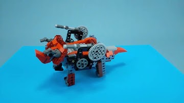 Apitor Robot B(アピターロボットB)の作例：トリケラトプス