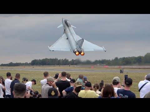 [4K] RAF Eurofighter Typhoon – Best Jet Demo We’ve Ever Seen!