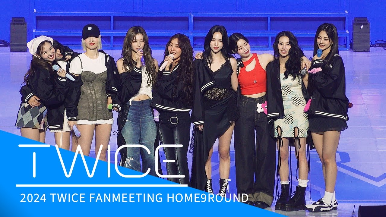 TWICE(트와이스) HOME9ROUND 9주년 팬미팅 엔딩 인사 241020 4K