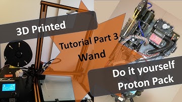 3D Printed DIY Ghostbusters Proton Pack Tutorial Part 3 English