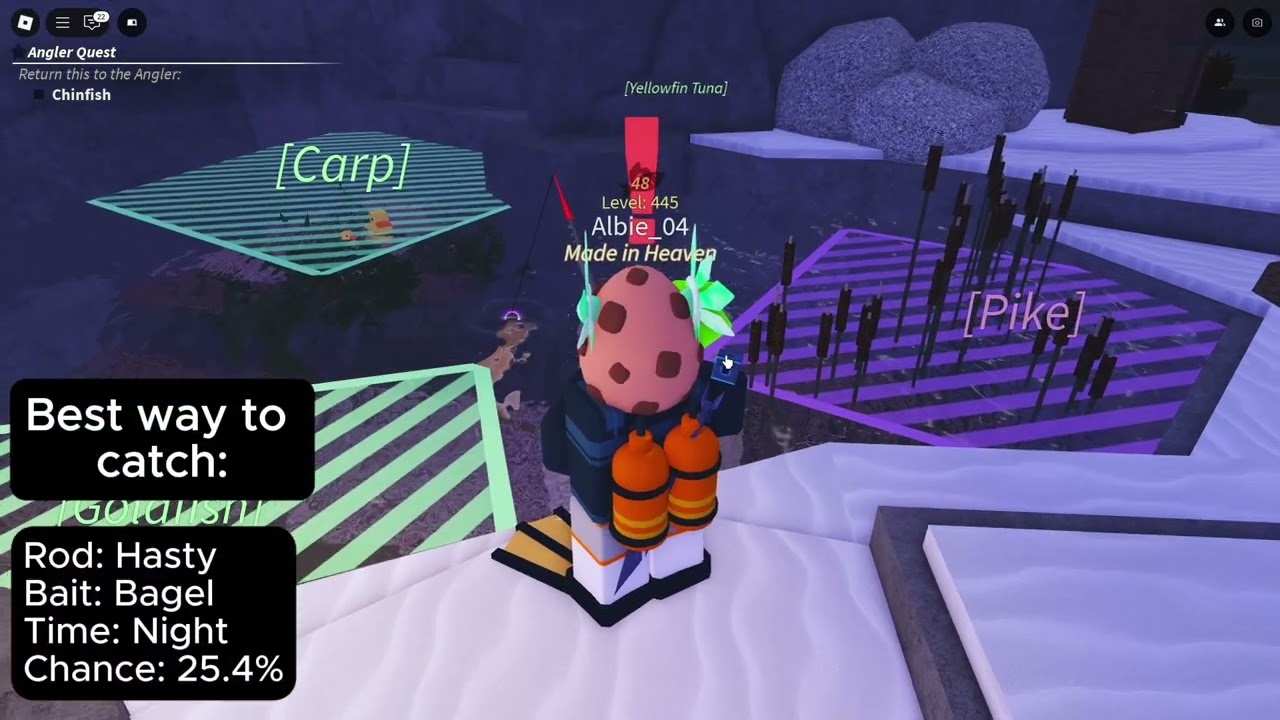 Fisch roblox (Moosewood bestiary 100% + requirments)