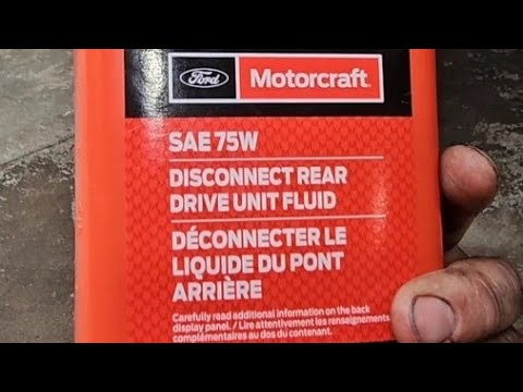 $50 a quart - Ford Escape and Maveric RDU Rear Diff Service - Only ...