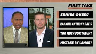 Stephen A. has some thoughts on JJ Redick's haircut 😳 | First Take