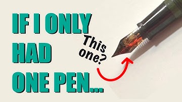 How to use a fude fountain pen | Sailor fude 40 vs 55 | Urban sketching for beginners