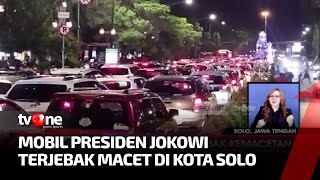 Jokowi dan Rombongan Terjebak Macet di Kota Solo | Kabar Pagi tvOne