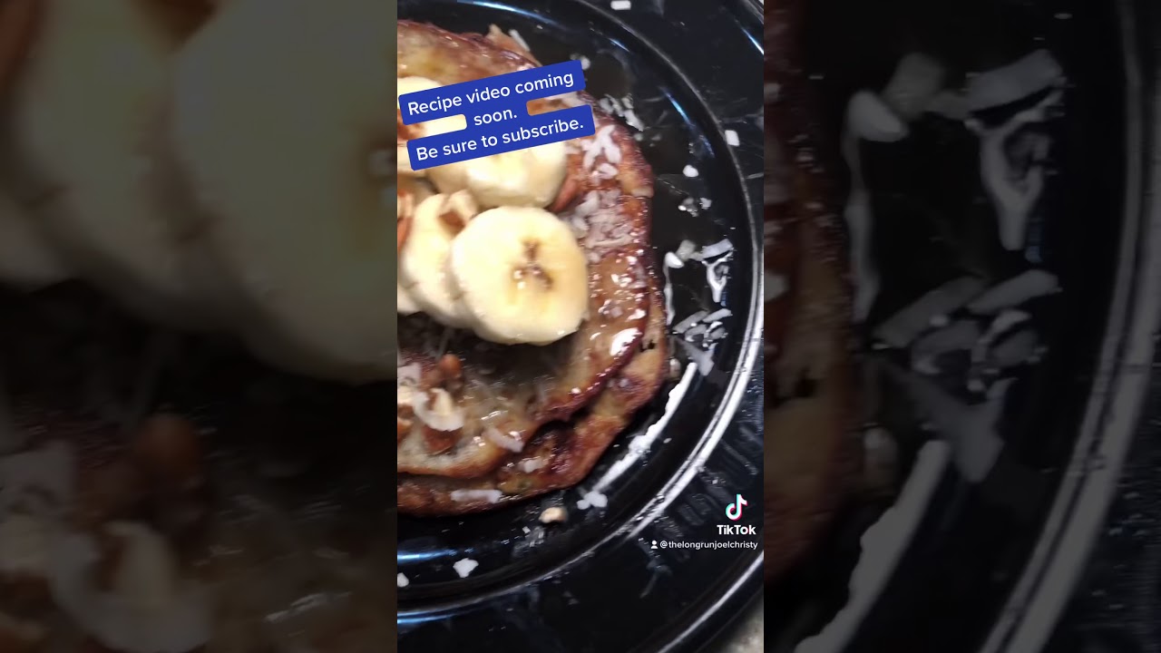 Banana Egg Pancakes SHORTS healthyandfrugal flourlesspancakes YouTube
