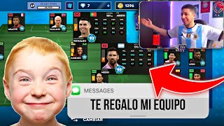 🎁 SEGUIDOR ME REGALA SU EQUIPO DE DREAM LEAGUE SOCCER 24 CON MESSI 😳