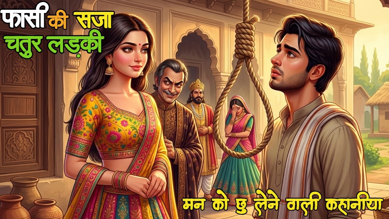 फाँसी की सजा और चतुर लड़की | सुवर्णपुर की चतुर नंदिनी: मौत से भिड़ती बुद्धि | kahani | hindi story