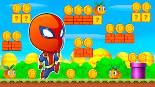 El Hombre Araña - Juegos Para Niños - Jacks World Spidy nivel 1 al 8