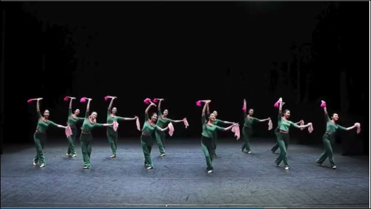 山东胶州秧歌基础训练 《大老婆》