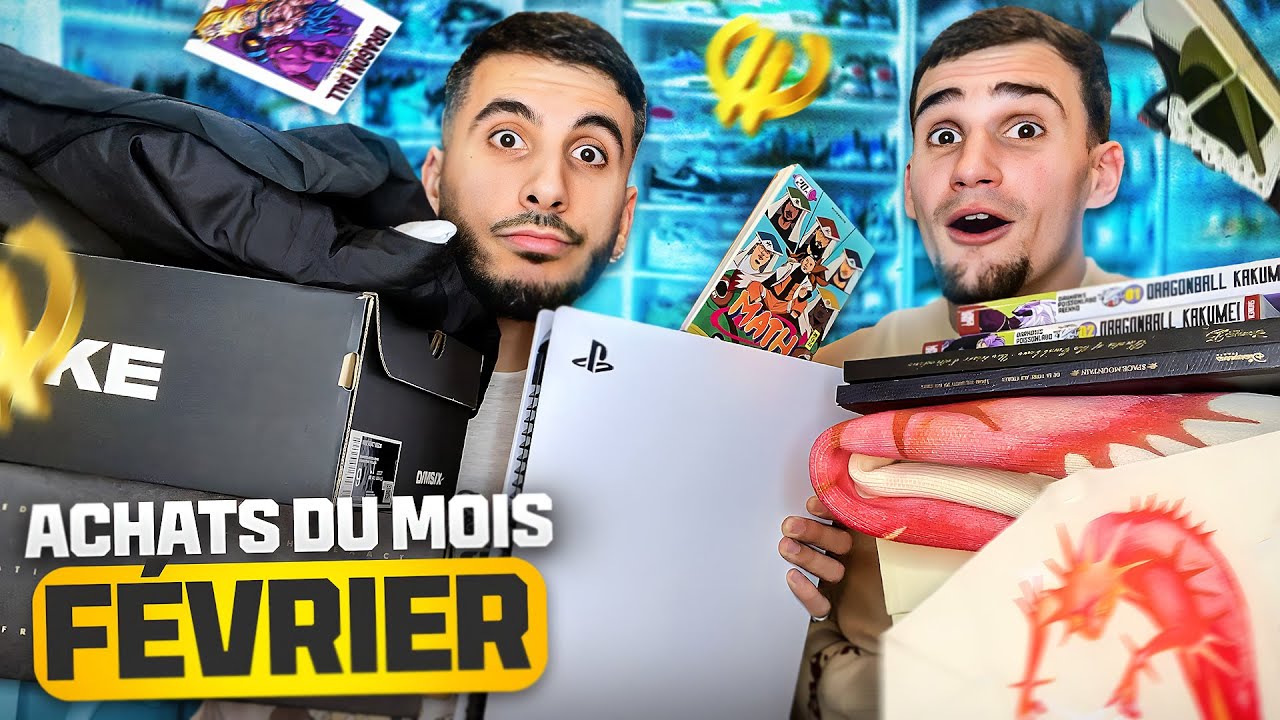 Nos ACHATS SNEAKERS de FÉVRIER ft 