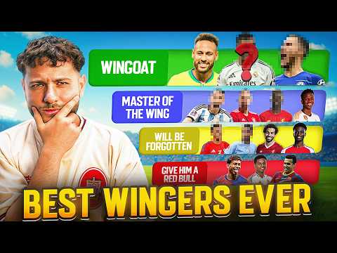 We RANKED the best WINGERS *SINCE 2000* 🏆