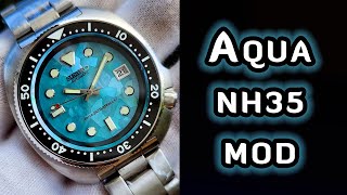 SteelDive 1980 transformation | NH35 mod with amazing dial | Work in process