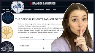 The Knights Radiant Order Quiz EXPOSED