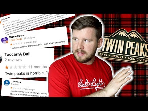 Defending my local Twin Peaks Restaurant from SCATHING reviews