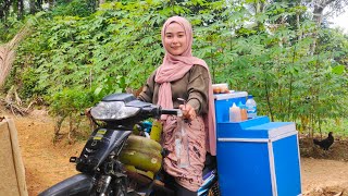 WOOW..MEET NENG AMEL, A BEAUTIFUL ORPHAN GIRL WHO WANTS TO SELL CILOK AROUND THE VILLAGE