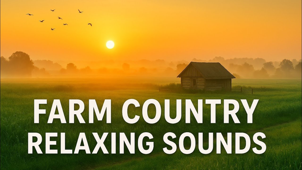 Farm Country Ambience | Relaxing Nature Sounds for Sleep, Study & Meditation