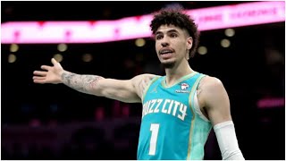 LAMELO BALL LIVE CHARLOTTE HORNETS VS NEW YORK KNICKS LIVE