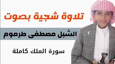 تلاوة شجية بصوت الشبل مصطفى طرموم سورة الملك كاملة