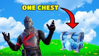 The *ONE CHEST* CHALLENGE In Fortnite