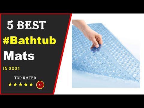 Video: Mini Bath Mats: Anti-slip Silicone Models With Suction Cups For Bathing Children