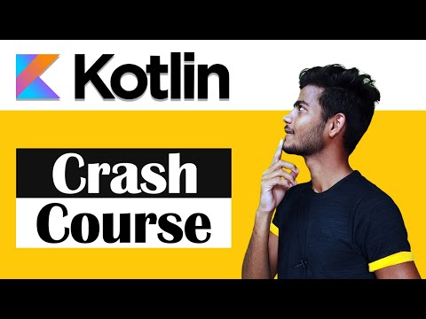 Kotlin crash course. Kotlin for android developers in hindi