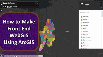 ArcGIS Tutorial: How to Make a Front-End WebGIS
