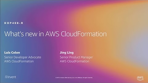 AWS re:Invent 2019: [REPEAT 2] What